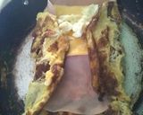 Foto del paso 3 de la receta: 🤗🥪🇲🇽☺️☺️Sandwich envuelto de huevo C/jamón y queso🇲🇽🥪🥪