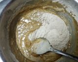 A picture of step 2 of Banana flour cookies 🍌🥚.