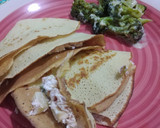 Foto del paso 3 de la receta: Crepes de salmón ahumado y alcachofa