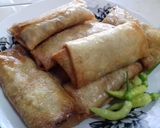 Foto langkah ke 6 dari resep Kulit Popiah/Lumpia Pake Kuas, Crispyyyy😋😋😋.