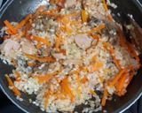 Foto langkah ke 4 dari resep Nasi Shirataki Goreng.