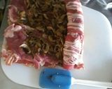 Pas rețetă Ceafă de porc umplută cu ciuperci champignon 3 fotografie