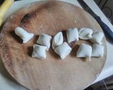 A picture of step 5 of Nimki/Namkeen.