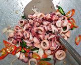 Foto langkah ke 3 dari resep Oseng Cumi asin.