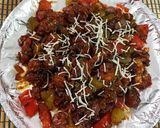 A picture of step 5 of Goobi Manchurian.