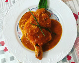 Foto del paso 7 de la receta: Pollo en salsa de cebolla y setas