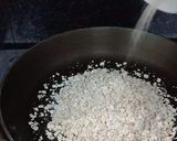 A picture of step 1 of Masala Oats Idly.