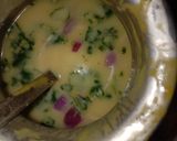 प्याज़ पकौड़े वाली कढ़ी (Pyaz pakode wali kadhi recipe in Hindi) रेसिपी चरण 3 फोटो
