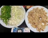 A picture of step 1 of Chinese Spring Rolls.