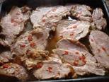 Foto del paso 7 de la receta Bondiola de cerdo mechada con papas al horno