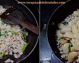 A picture of step 5 of Easy double beans fry (lima beans fry).