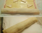 Foto del paso 3 de la receta: Hojaldre relleno de york y queso