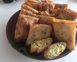 Foto langkah ke 5 dari resep 13. Martabak Telur Indomie Enak Simple.