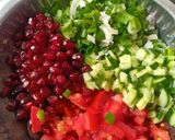A picture of step 1 of Rajma Kabuli chana salad.