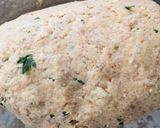 A picture of step 2 of Missi roti.