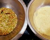 A picture of step 2 of Mini Bhakharwadi (Maharashtrian snacks).
