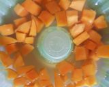 Foto langkah ke 2 dari resep Pudding Mangga Lapis Susu.