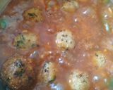 A picture of step 13 of Riceveg manchurian.
