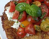 Une image de l'étape 7 de 🌿Röosti patate douce et PDT Mozzarella Di Buffala.