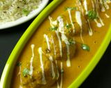 A picture of step 9 of Malai kofta.