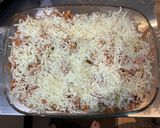 A picture of step 8 of Chicken and Mushroom Pasta Bake.