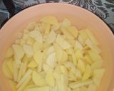 A picture of step 1 of Chilli Potato / Aloo ki bhujiya.