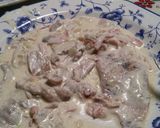 Foto del paso 4 de la receta: Filetes de pollo (pechuga) con nata, champiñones y bacon