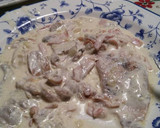 Foto del paso 4 de la receta: Filetes de pollo (pechuga) con nata, champiñones y bacon