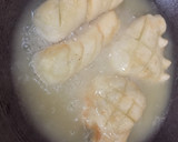 Foto langkah ke 9 dari resep PEMPEK DOS (Pempek tanpa 🦈) Empuk, kenyal, krispi di luar lembut di dalam, tidak alot.