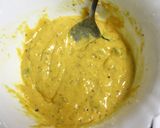 A picture of step 2 of Methi Na Gota.