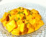 A picture of step 17 of Paneer Makhmali.