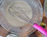 A picture of step 2 of Ugali cake on a grill pan #ugalicakecontest.