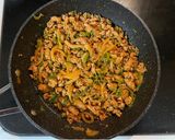 A picture of step 7 of Pineapple Salsa Pork Tacos.