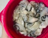A picture of step 3 of Oyster Omelet (Taiwanese Night Market Style).