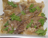 Foto del paso 5 de la receta: Hígado de cordero a la Veneciana