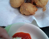 Foto langkah ke 4 dari resep Tahu rambutan yg simpel mengandung telur dan sosis d dalamnya 😉.