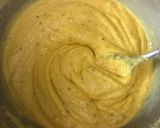 A picture of step 2 of Katori Khaman Dhokla.
