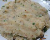 A picture of step 1 of Aloo ka Paratha 😋.