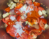 கத்தரிக்காய் தக்காளி கொத்சு(tomato kothsu recipe in tamil) ரெசிபி ஸ்டேப் 2 புகைப்படம்