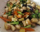 Foto del paso 2 de la receta Fideos de arroz con salteado de verduras