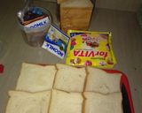 Foto langkah ke 1 dari resep Roti Bakar Susun.