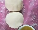A picture of step 1 of Lacha paratha.