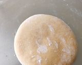 A picture of step 3 of Shenga Holige (groundnut stuffed sweet Paratha).