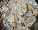 A picture of step 2 of Parda Pulao.