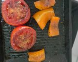 A picture of step 7 of Paneer and vegetable rice sizzler.