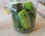 Kovászos uborka recept fázis 3 fotója