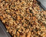 A picture of step 6 of My mother in law’s granola 💗.