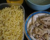 Foto langkah ke 1 dari resep Tumis mie sayur.
