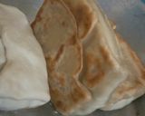 A picture of step 8 of Kheema chapati(minced meat chapati recipe).