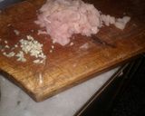 Foto del paso 3 de la receta: Fideos con salsa blanca con pollo